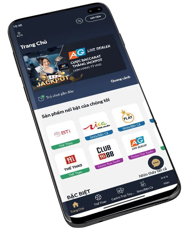 Giao diện cá cược trực tiếp với tỷ lệ cược thay đổi liên tục
